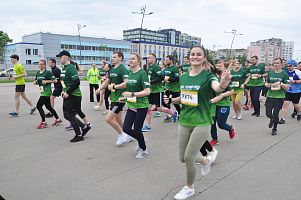 Приборостроители - участники IX благотворительного полумарафона «Беги, герой!»